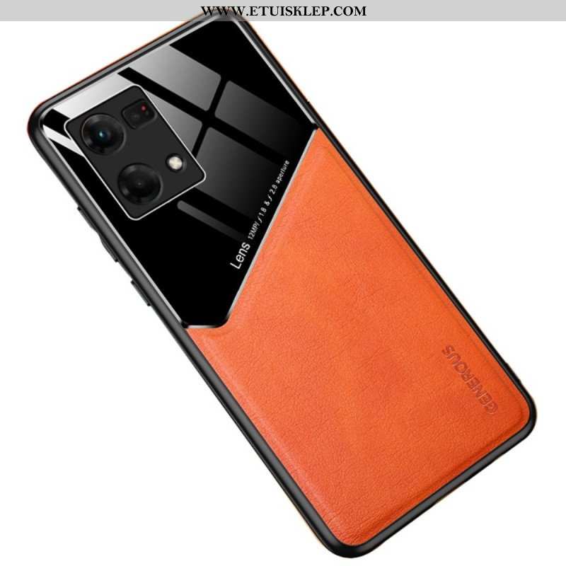 Etui do Oppo Reno 7 Wysokiej Jakości Sztuczna Skóra